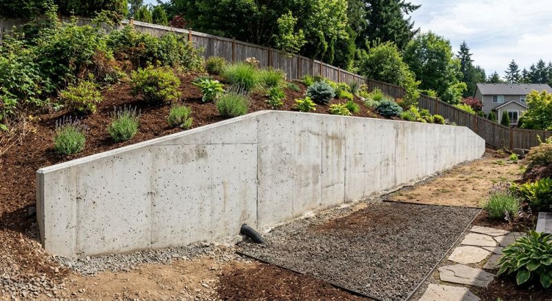 Retention Wall Construction in Vero Beach, FL