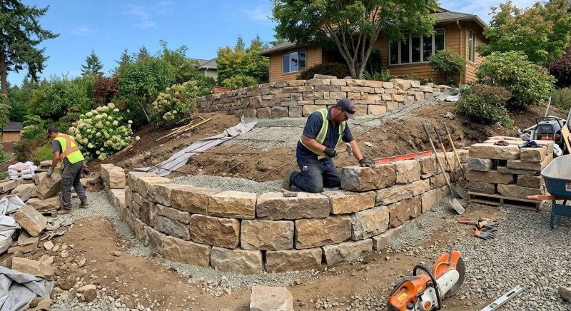 Hardscape Wall Construction in Marin County, CA