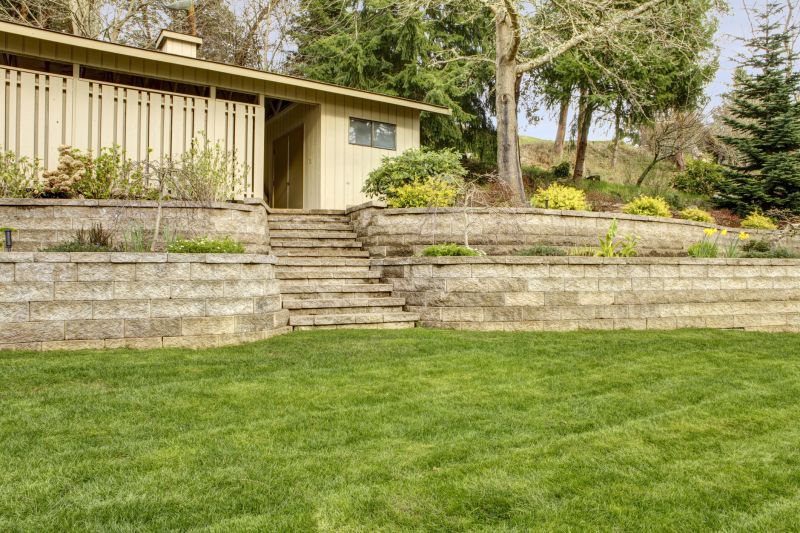Landscape Wall Construction in Napa, CA