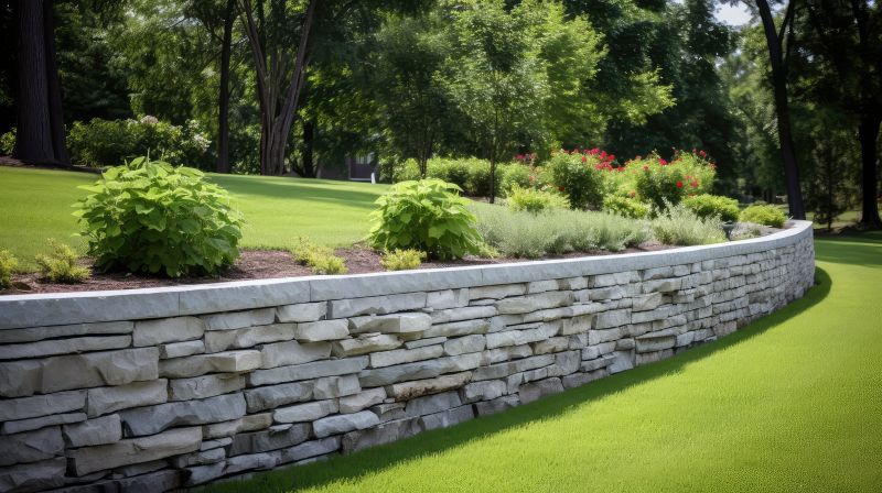 Completed Stone Wall