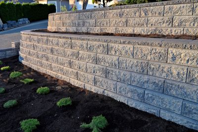 Block Retaining Wall!